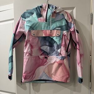 DOPE Pastel Swirl Raincoat